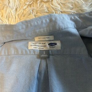 Old Navy Sky Blue Oxford Shirt
